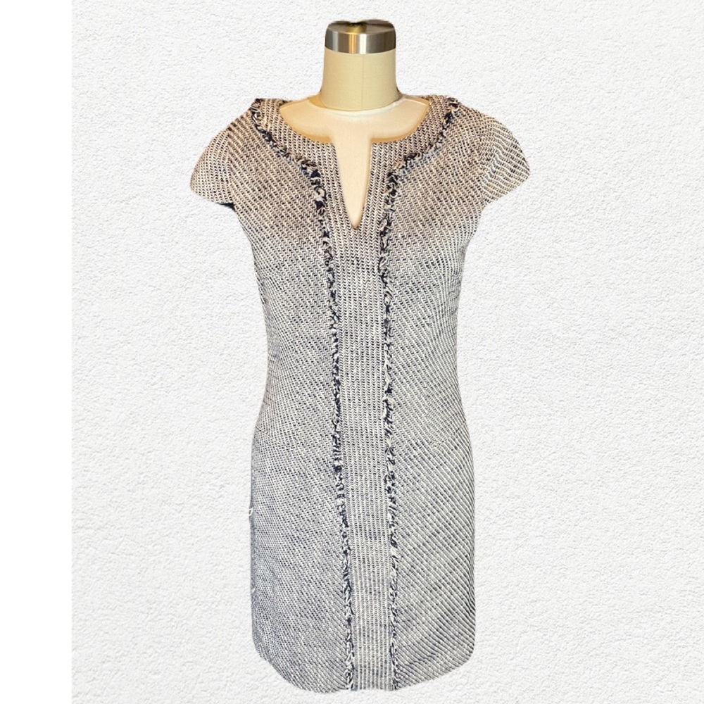 Karl Lagerfeld Black and White tweed Dress